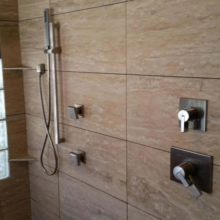 Shower fixture installation for Frozen Pipe Repair in Upton